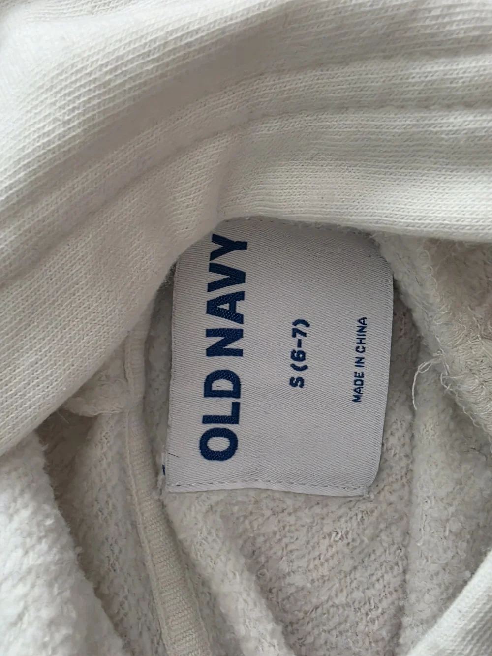 Old Navy white pullover